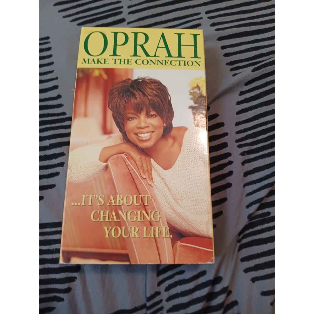 Oprah - Make the Connection VHS Tape 1997 Bio / Documentary